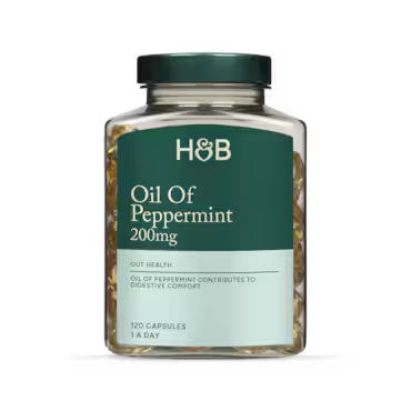 Holland & Barrett Oil of Peppermint 120 Capsules