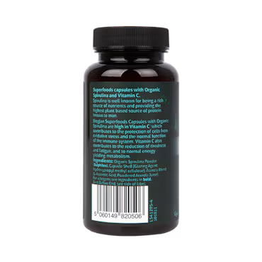 Bioglan Superfoods Organic Spirulina 60 Capsules