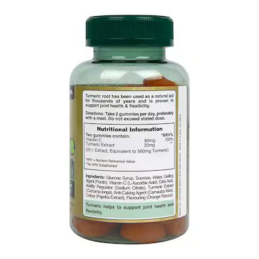 Holland & Barrett Turmeric Gummy 60 Chewables