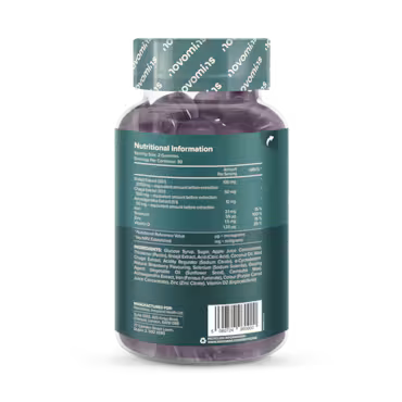 Novomins Shialajit 30 Strawberry Flavoured 60 Gummies