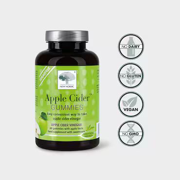 New Nordic Apple Cider 60 Gummies