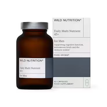 Wild Nutrition Daily Multi Nutrient for Men 45+ 60 Capsules