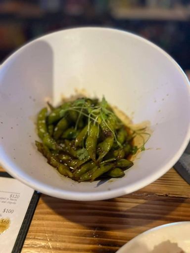 Edamames Picantes (Spicy Edamames)