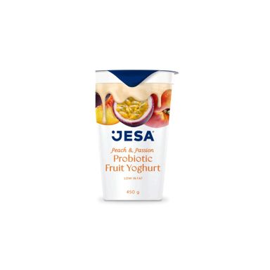Jesa Peach and Passion Probiotic Fruit Yoghurt