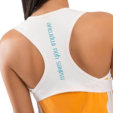 NOX Women's Tank Top Pro Mock Orange Degraded