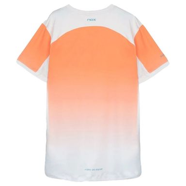 NOX Men's T-Shirt Pro Mock Orange Degraded
