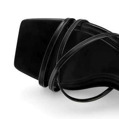 Sandales Crossover Straps - Noir