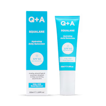 Q+A Peptide SPF50 Anti-Ageing Daily Facial Sunscreen 50ml