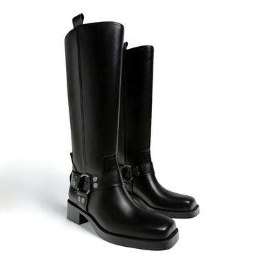 Bottes à plateau - Noir - Stradivarius