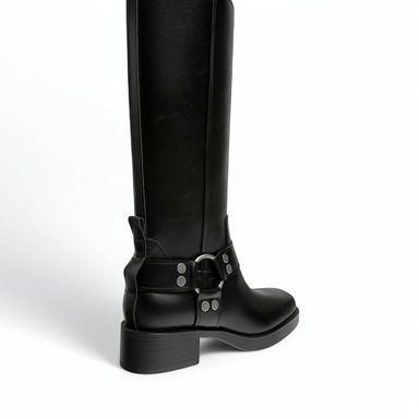 Bottes à plateau - Noir - Stradivarius
