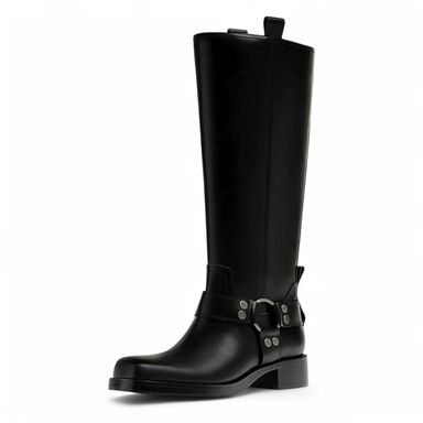 Bottes à plateau - Noir - Stradivarius