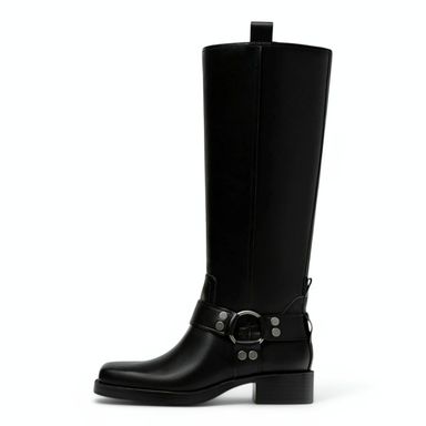 Bottes à plateau - Noir - Stradivarius