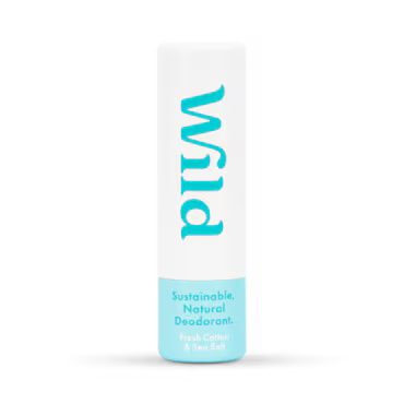 WILD Fresh Cotton & Sea Salt Mini Deodorant 16g