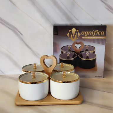 Assiette à Snacks Magnifica 4 - صحون سناك مانيفيكا 4