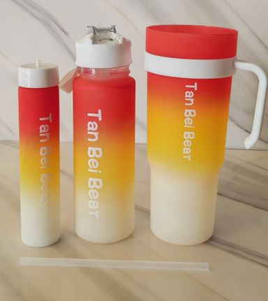 Bouteille Plastique 3EN1 d'Été - زجاجة بلاستيك 3في1 للصيف