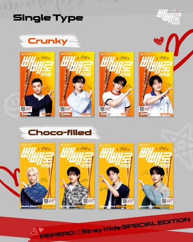 Stray Kids x Pepero 2025 Special Edition
