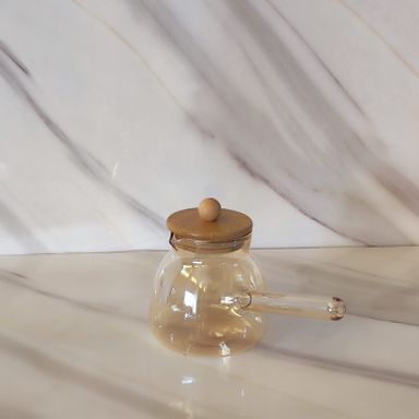 Tasse en Verre Résistante Dorée - كاس زيزوة مدهبة