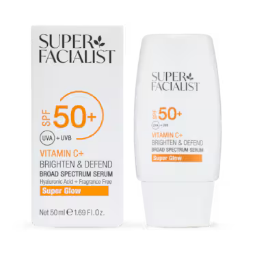 Super Facialist Vitamin C+ Brighten & Defend Spf50+ Broad Spectrum Serum 50ml