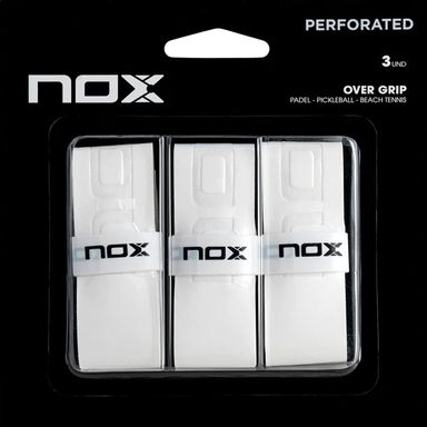 NOX BLISTER OVERGRIPS PRO 3 UNITS WHITE