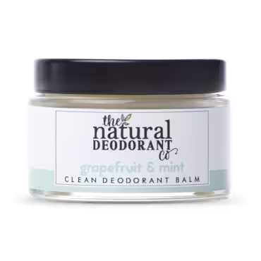 The Natural Deodorant Co Clean Deodorant Balm Lemon & Geranium 55g