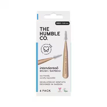 Humble Bamboo Interdental Brush Size 0 Pink 6 Pack