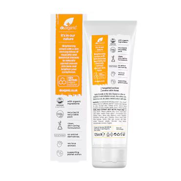 Dr Organic Skin Brightening Cream with Royal Jelly 125ml
