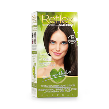 Naturtint Reflex Semi-Permanent Henna Cream Hair Colour 7.0 (Hazelnut Blonde)