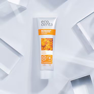 Ecodenta Refreshing Whitening Toothpaste With Amber Extract 100ml