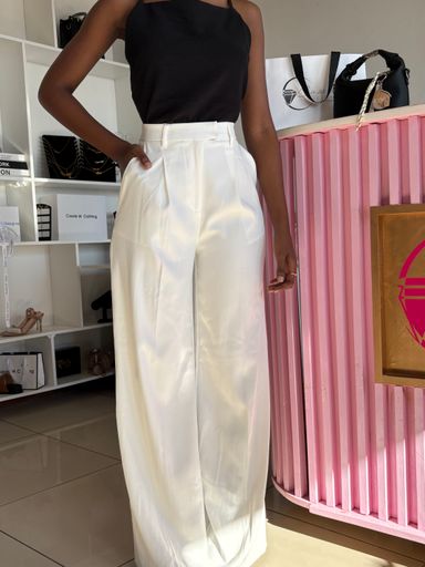 Wideleg formal pants