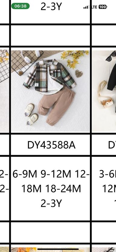 8 pieces of hoodie suits catalog 