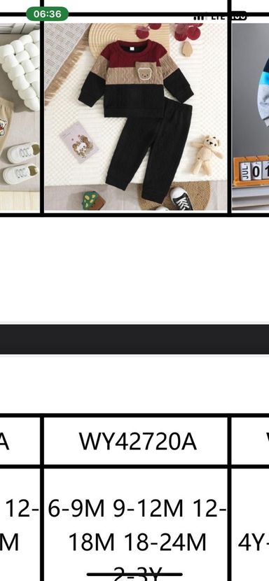 8 pieces of hoodie suits catalog 