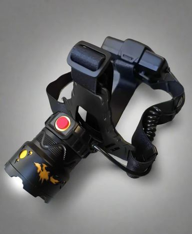 High Power Tactical Multiple Mode Headlamp with Zoom (10007621)