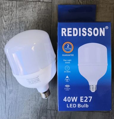 REDISSON 220v AC 40Watt E27 (Screw Type) 6500K Cool White LED Bulb (10007623)