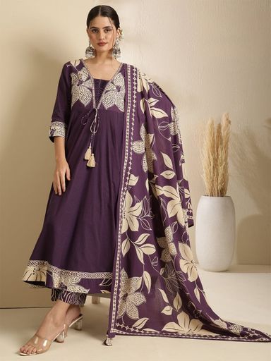 Anarkali Kurta Bottom With Dupatta (Copy)