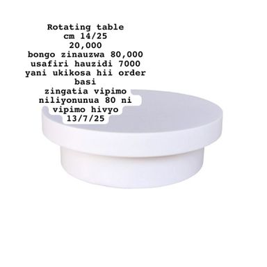 Rotating table 20,000