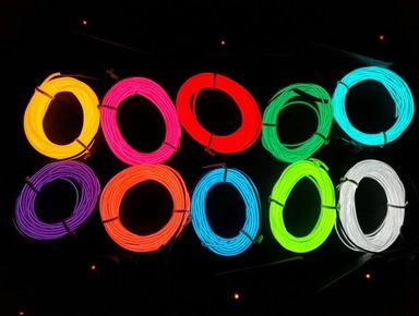 3m Electroluminescent Neon Wire – Pink (12000143)