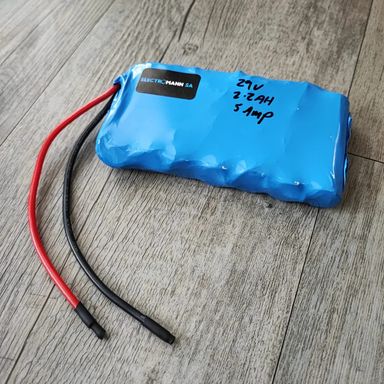 24V 2.2AH Rechargeable Li-ion Battery Pack with Balance Board (10005345)