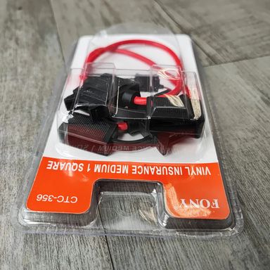 Fony CTC-356 Vinyl Black Blade Fuse Holder Set (10005915)
