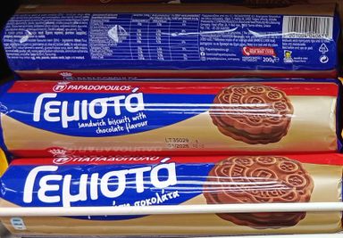 Papadopoulos Gem. Bisc. Choco 200gr