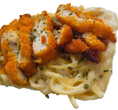 Crispy Chicken Carbonara