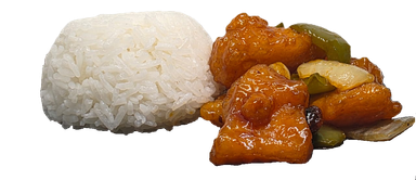 Sweet & Sour Fish with Rice