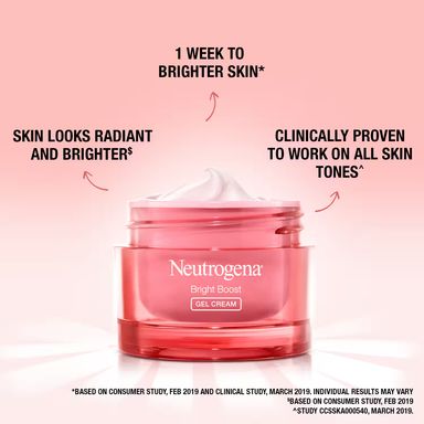 جل كريم برايت بوست NEUTROGENA BRIGHT BOOST AHA+BHA