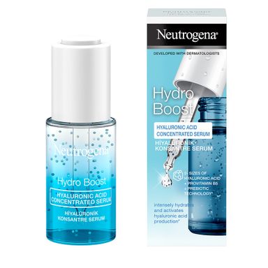 سيروم الوجه هيدرو بوست بحمض الهيالورونيك المُرطب وتركيبة خالية من الزيوت  NEUTROGENA HYALURONIC ACIDS