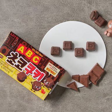LOTTE ABC 초코쿠키 CHOCO COOKIE 50G*2