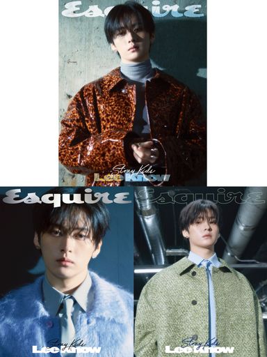 Stray Kids Lee Know Esquire (2025 August Issue)
