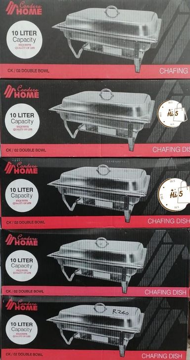 CANDERE CHAFING DISH -CAPACITY 10L 