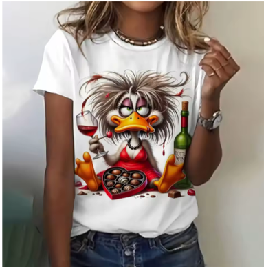  T-shirt Ras-du-cou