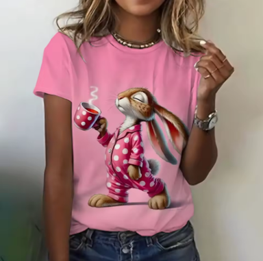  T-shirt Ras-du-cou
