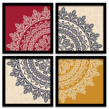 DIGITAL ART MANDALA PAINTINGS