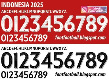 Font Vector Indonesia 2025 kit